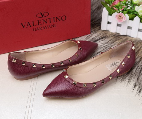 Valentino Shallow mouth flat shoes Women--067